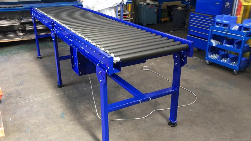 High Utility Chain Roller Conveyors 1 high utility chain roller conveyors