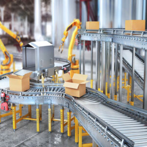Industrial Conveyor Belt System